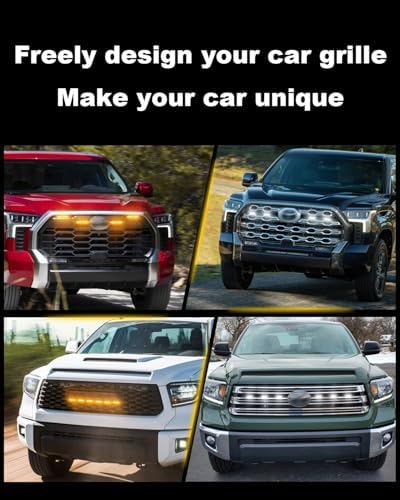 LED Front Grill Lights for 2019-2025 Toyota Tundra Raptor