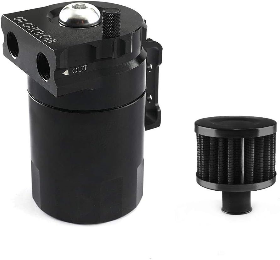 Aiuphing Oil Catch Can Kit Universal 300ml Aluminum