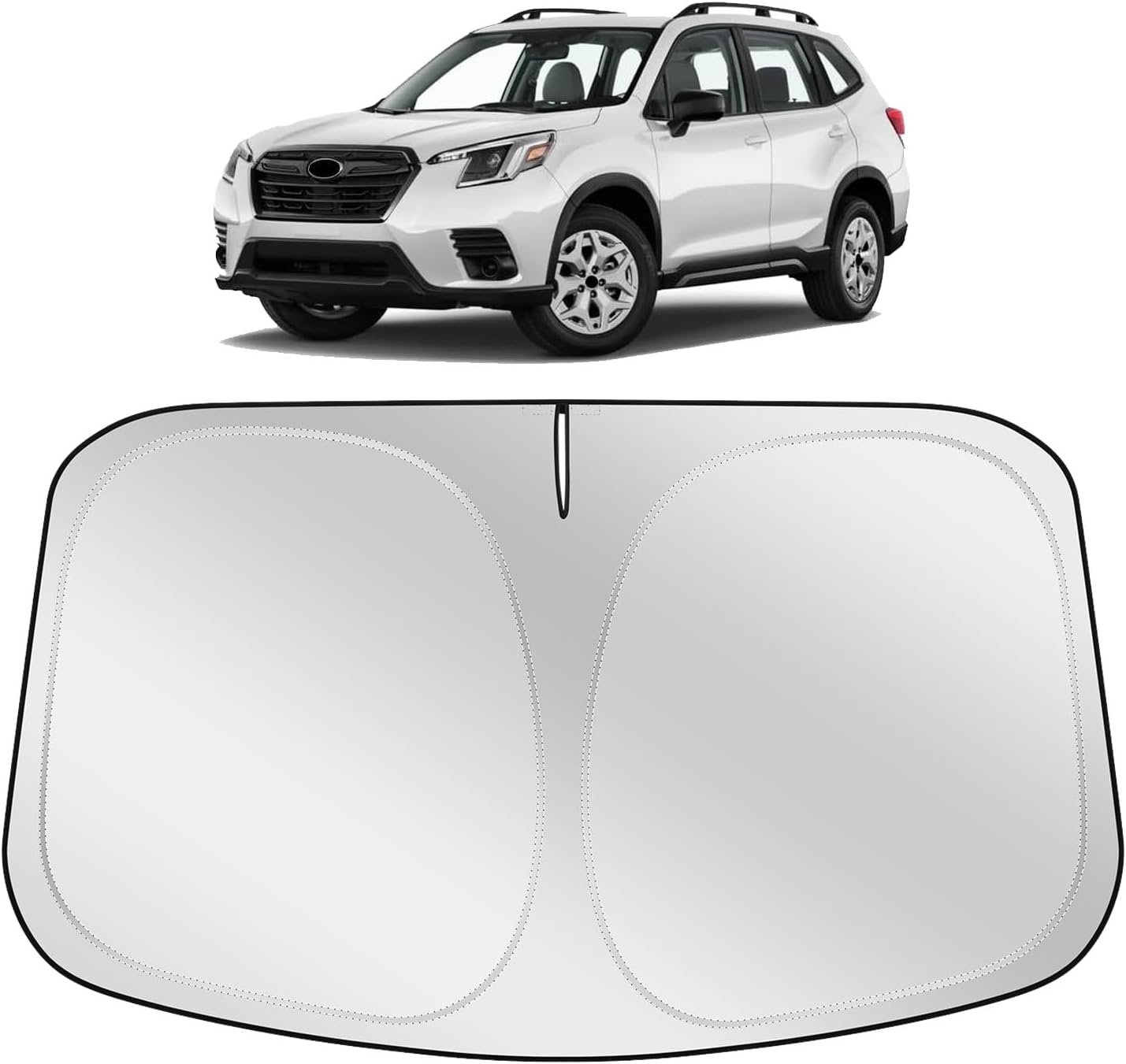 XHRING Windshield Sun Shade for Subaru Forester 2019-2026