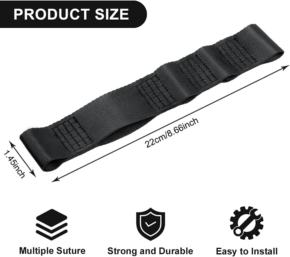 PYGHAP Jeep Door Limiting Straps 2PCS Heavy Duty Adjustable