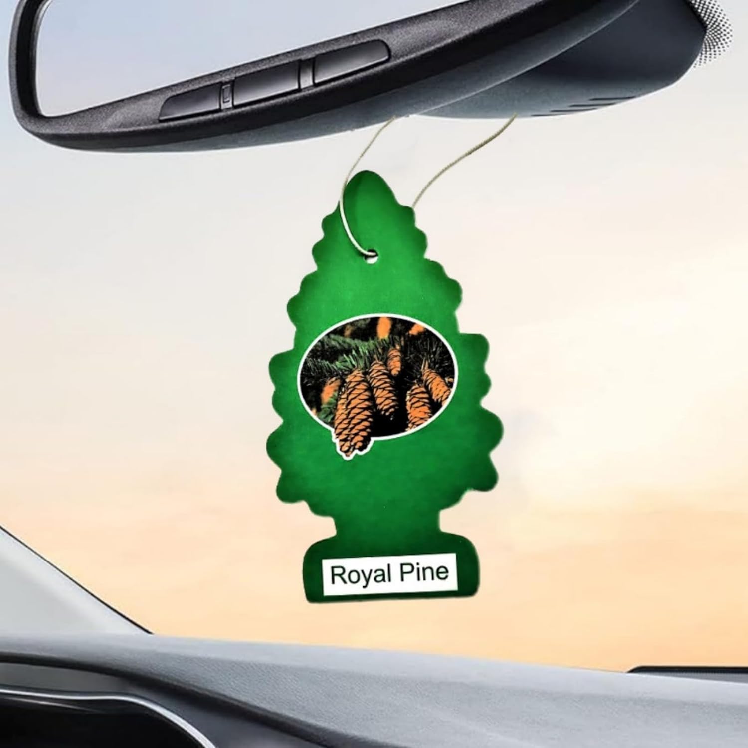 Natural Scented Tea Paper Car Air Freshener 8PCS