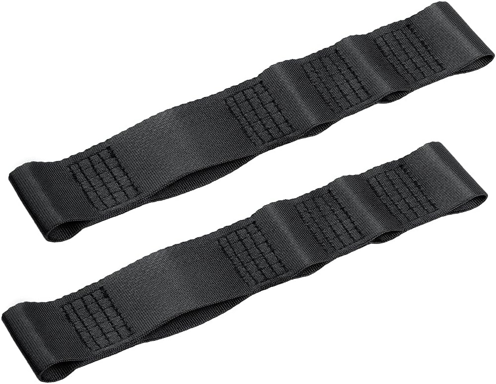 PYGHAP Jeep Door Limiting Straps 2PCS Heavy Duty Adjustable