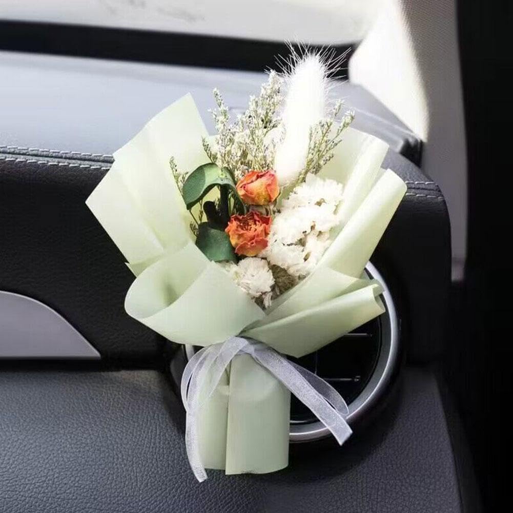 Small Bouquet Car Air Freshener Vent Clip Decor