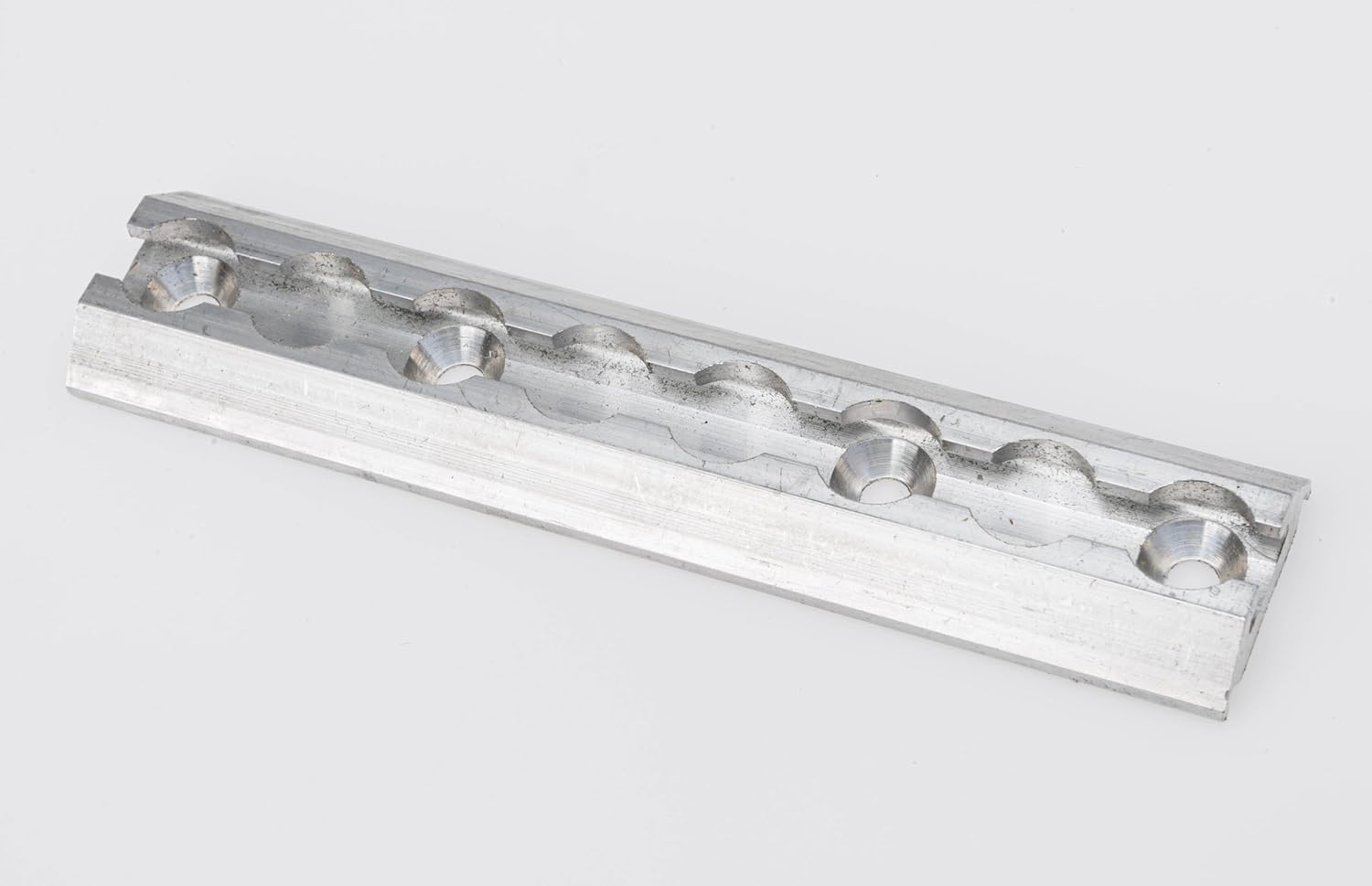 QStraint 8 Inch L Track Pre Drilled Aluminum