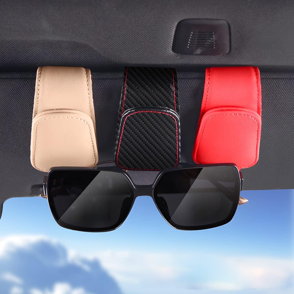 AICEL Magnetic Glasses Holder for Car Sun Visor