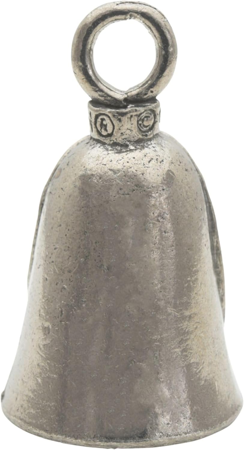 Guardian Bell Celtic Good Luck Bell with Keyring and Black Velvet Gift Bag