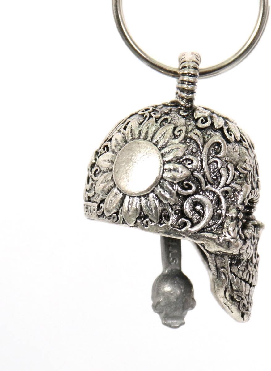 Milwaukee Leather Motorcycle Good Luck Bell Key Chain 1
