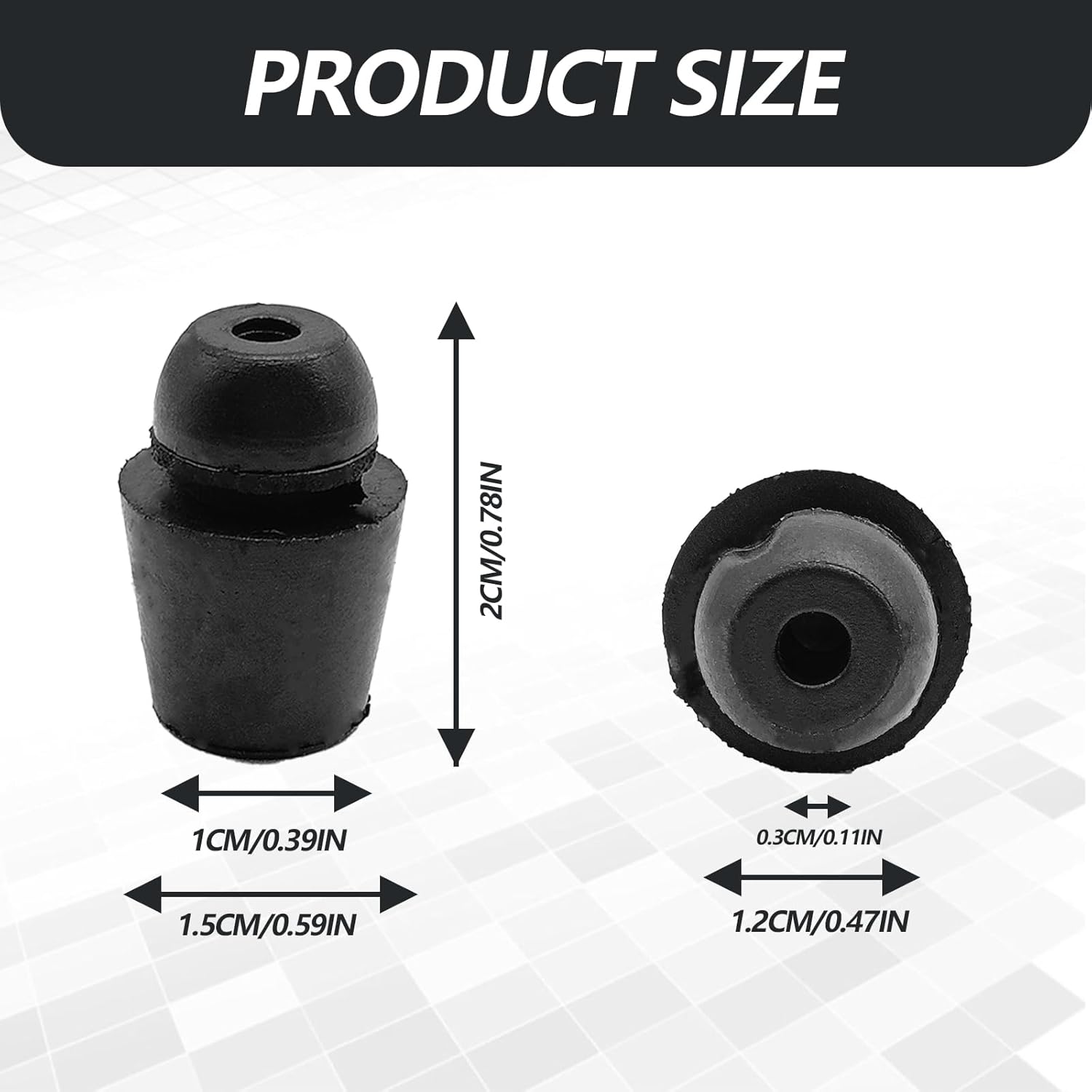 KEVWR 8219128010 Door Bumper Stopper Protector