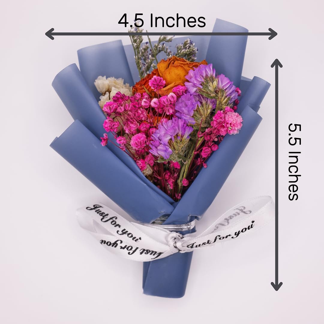 Cute Flower Bouquet Car Air Freshener with Clip and Adhesive