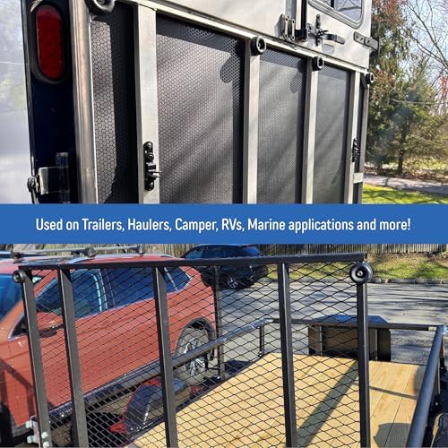 4 Rubber Bumpers for Trailer Ramp Door Replacement