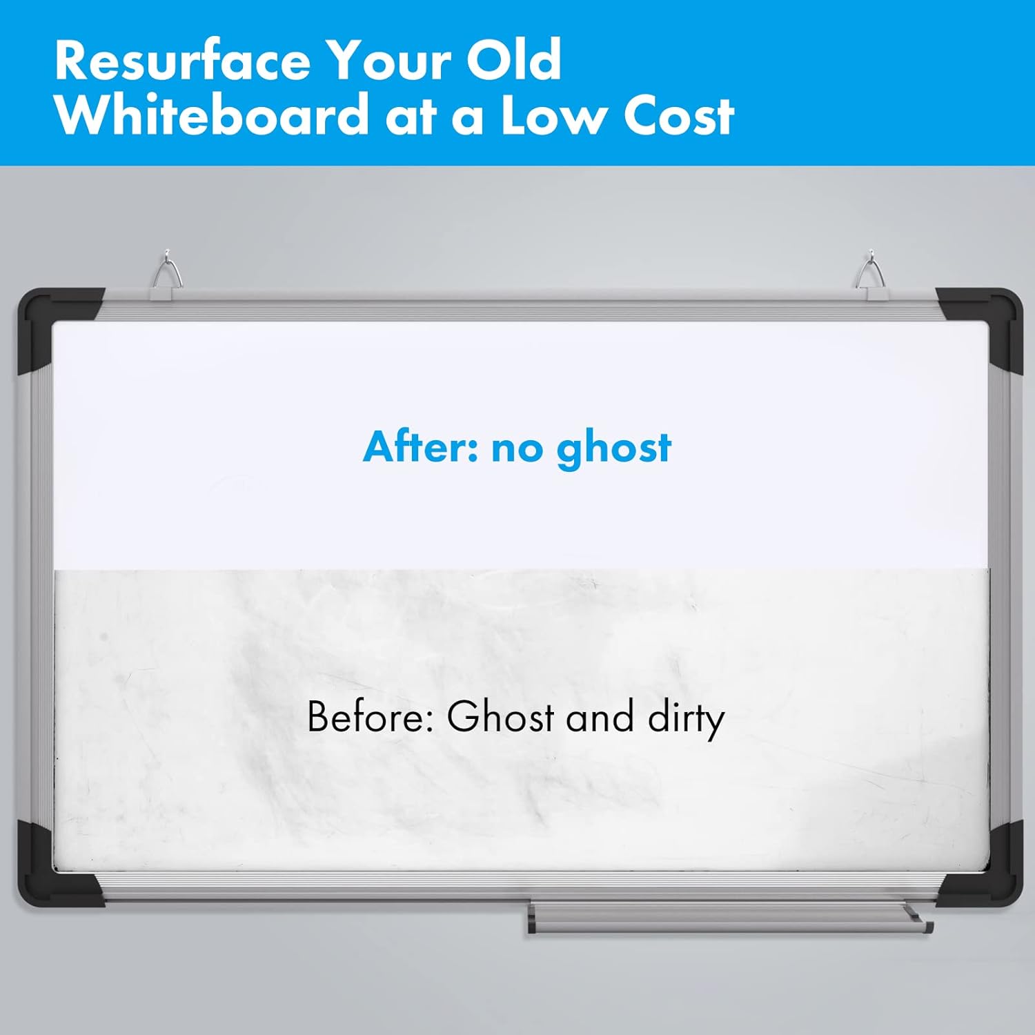 HAMIGAR Dry Erase Board Wall Sticker 18x79