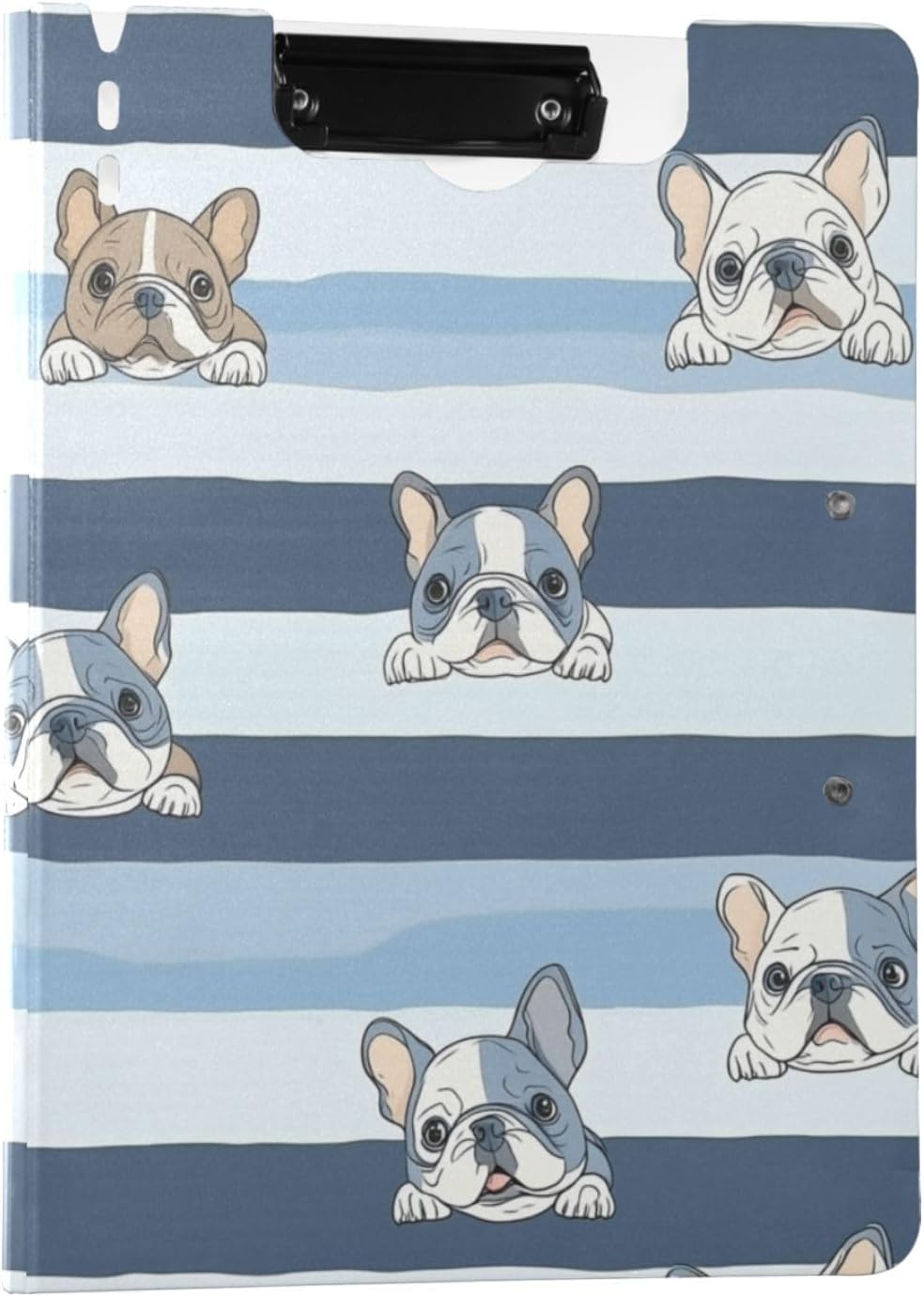 Kcldeci Foldable Clipboard Folder with Cartoon Design