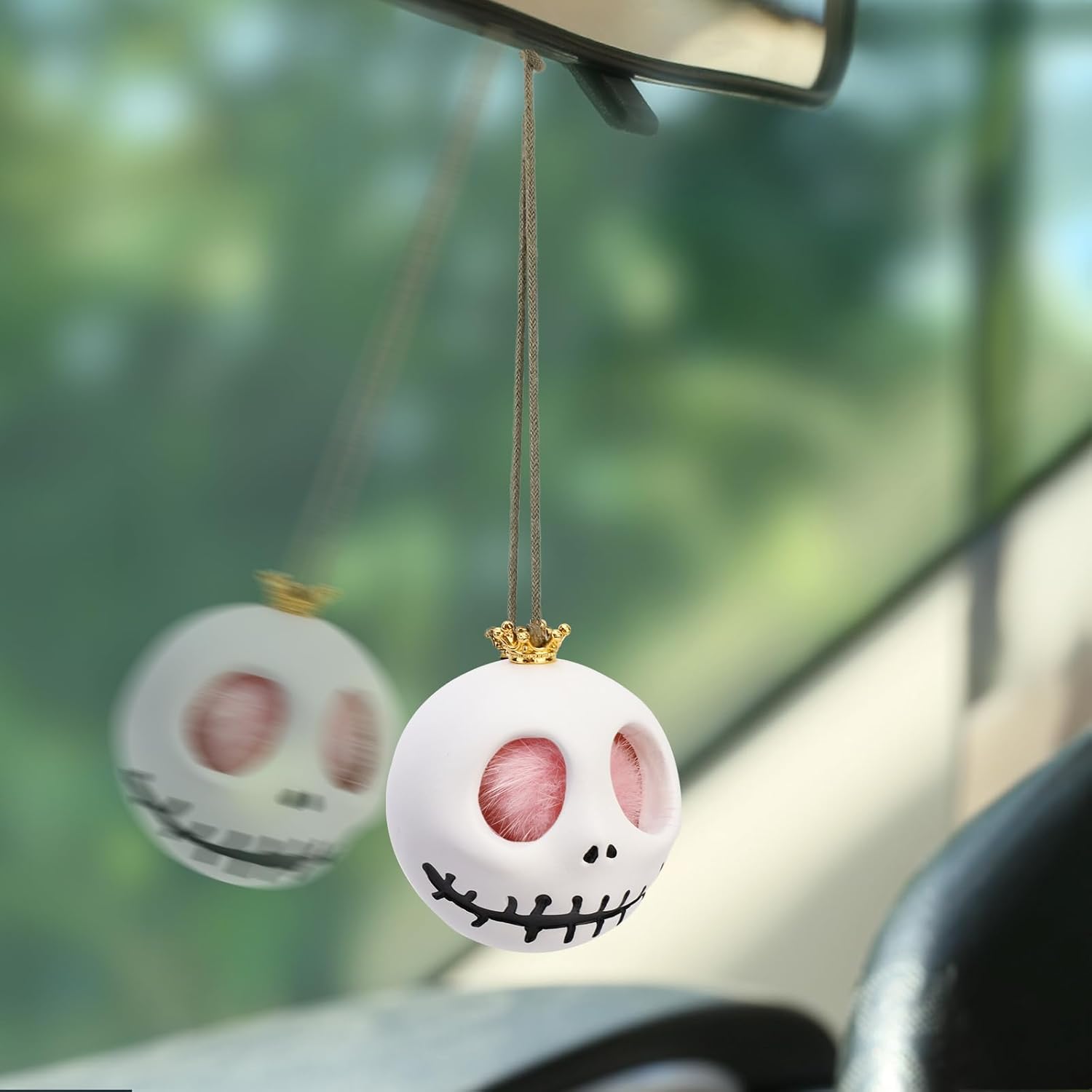Cool Skull Car Hanging Ornament for Halloween