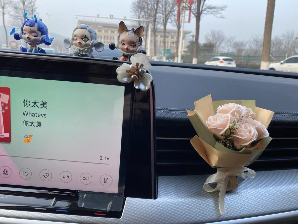 Car Flower Bouquet Air Freshener Vent Clip