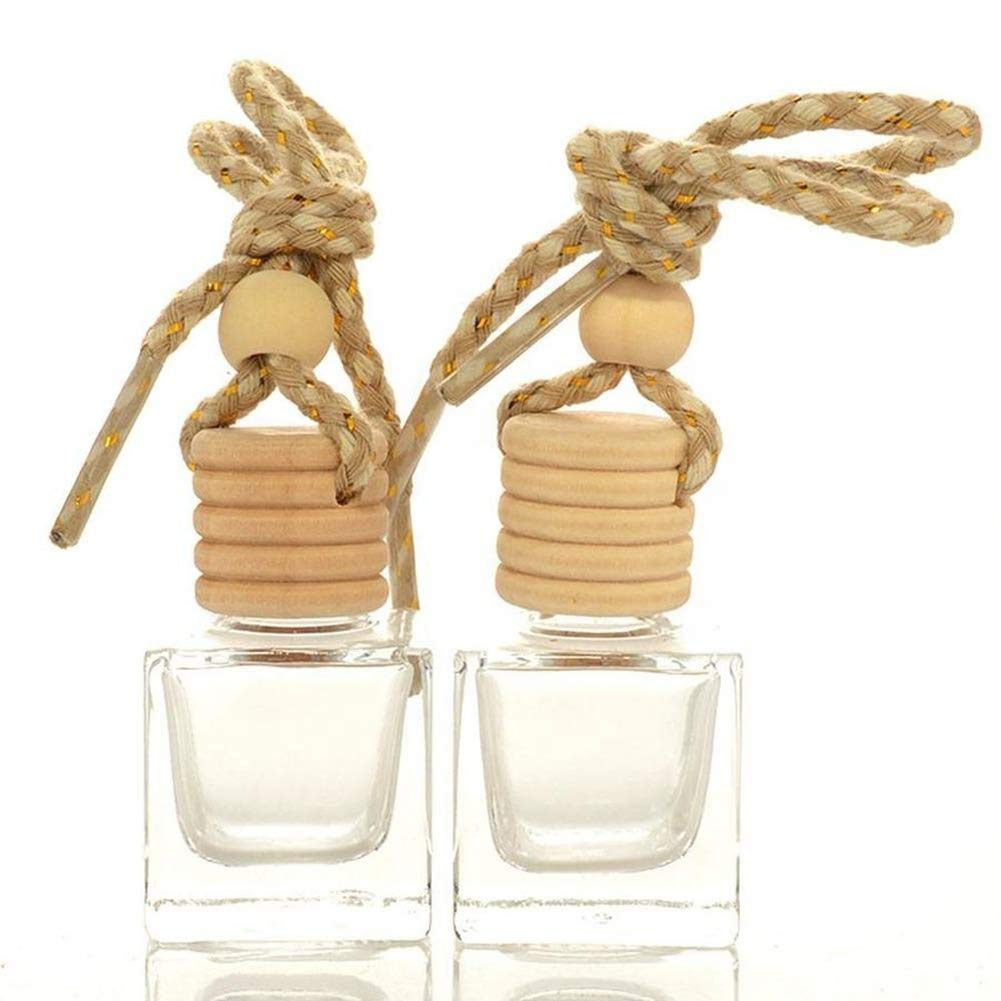 10 Packs Car Aromatherapy Diffuser Glass Bottles