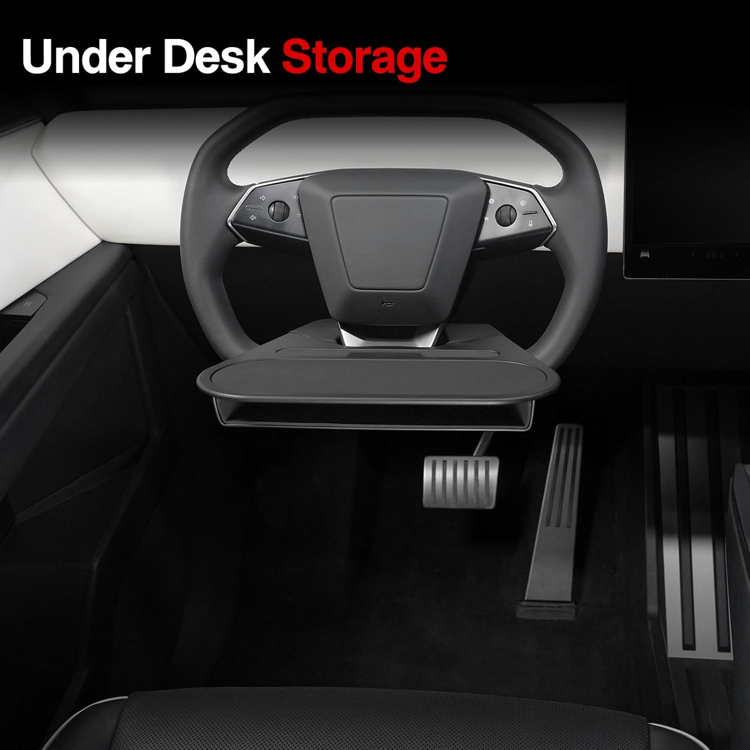 Foronetry Steering Wheel Table for Tesla Cybertruck 2024 2025