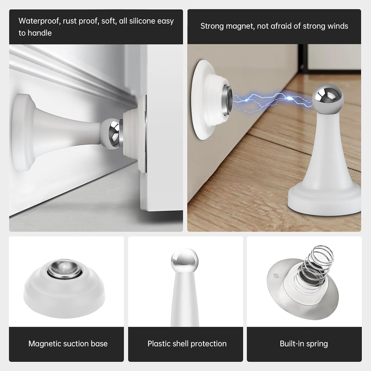 Magnetic Door Holder for RV Camper and Motor Home