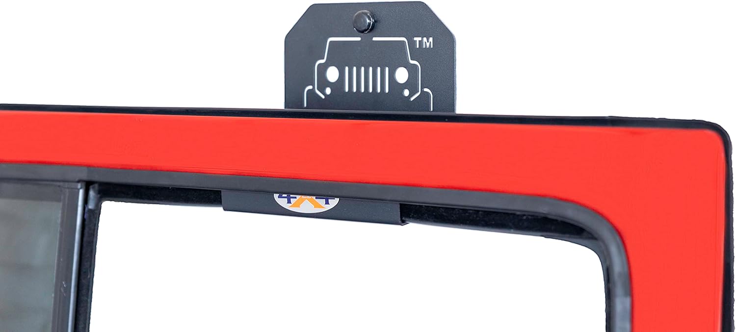 EZ4x4 Garage Door Hangers for Jeep - 4 Pack Heavy Duty
