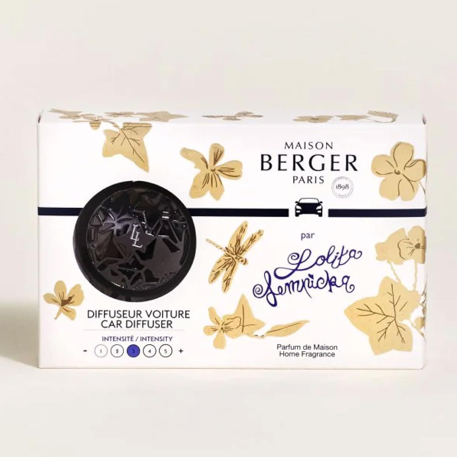 MAISON BERGER Refillable Car Air Freshener Vent Clip Diffuser Set