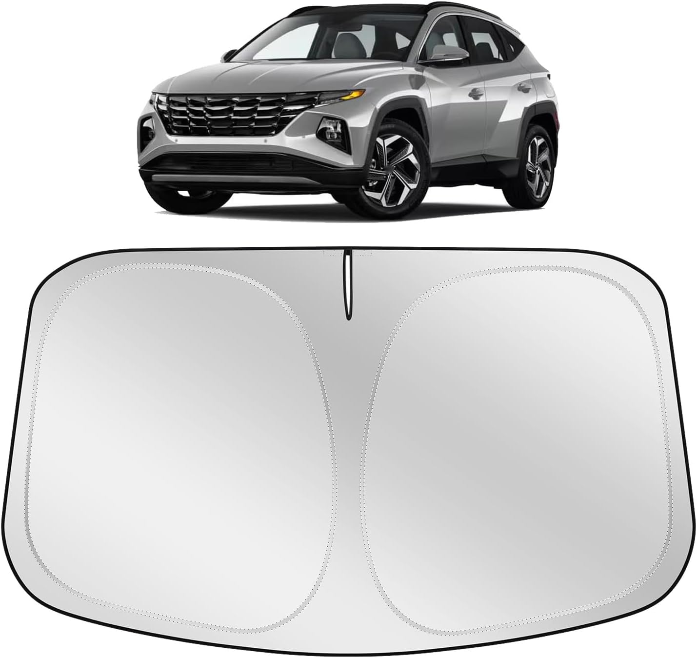 XHRING Windshield Sun Shade for Hyundai Tucson 2022-2026