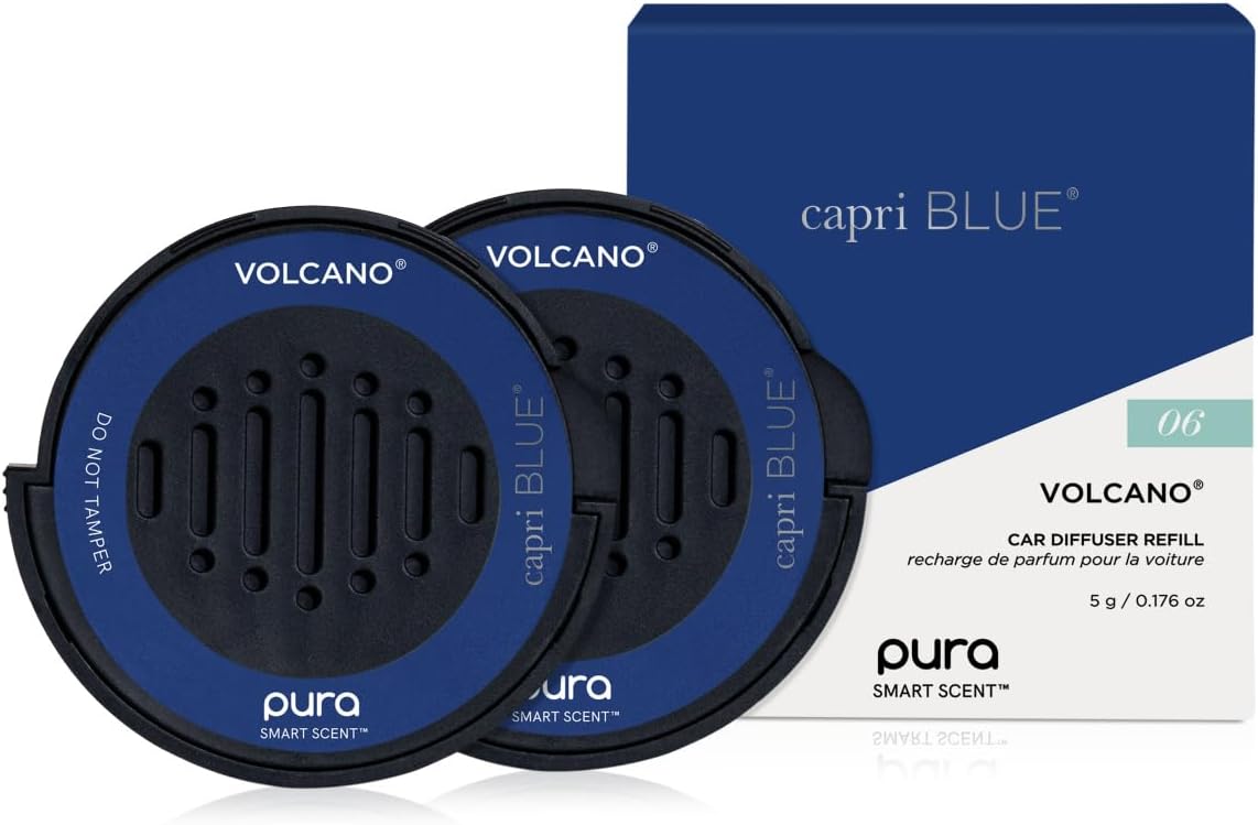 Capri Blue Pura Car Diffuser Refills - 2 Pack Volcano