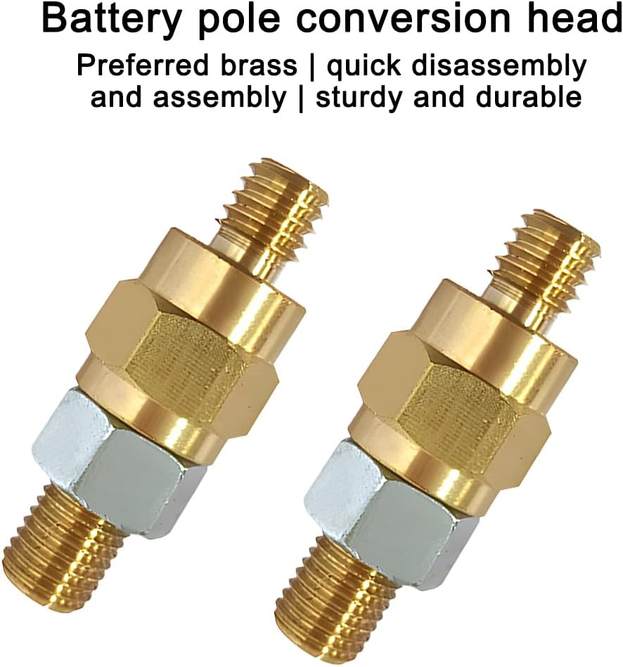 Mandark 2PCS Side Post Battery Terminal Bolt