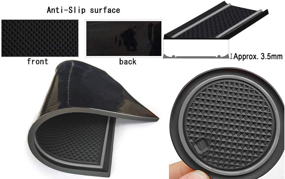 auovo Anti Dust Mats for Xterra and Frontier Door Pockets