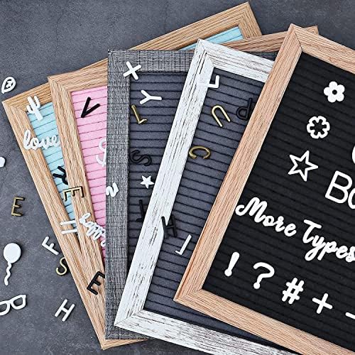 Changeable Felt Letter Board with Letters - 725 pcs First Day of School Board