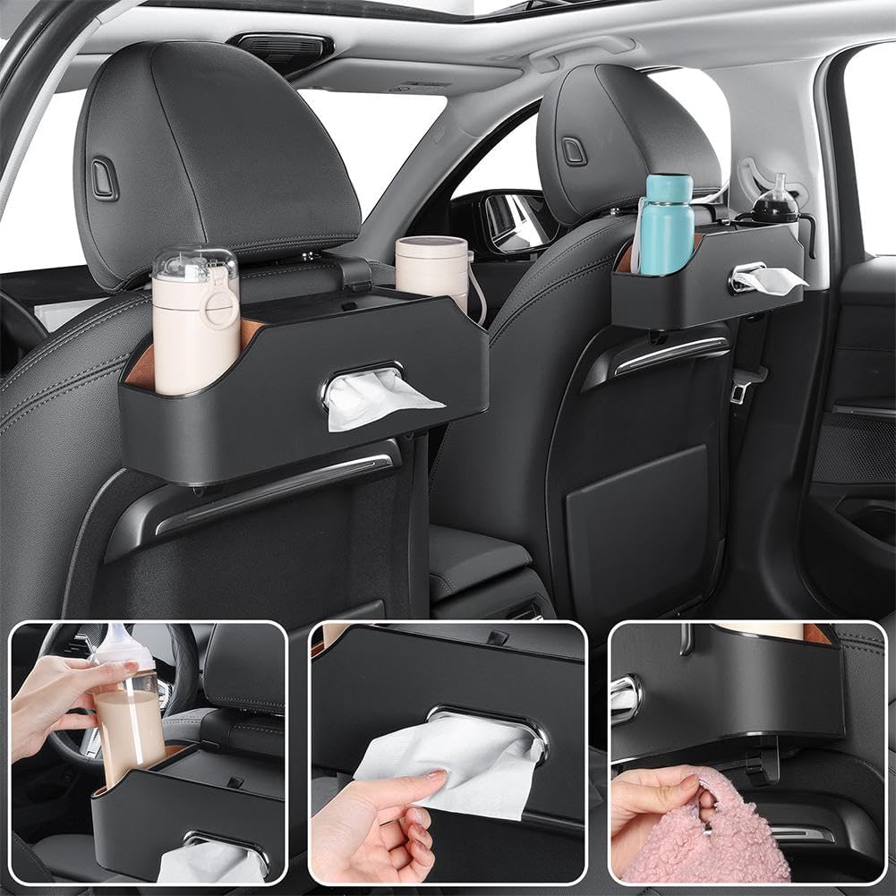 Car Seat Back Organizer - Tidy Storage for Travel and Family