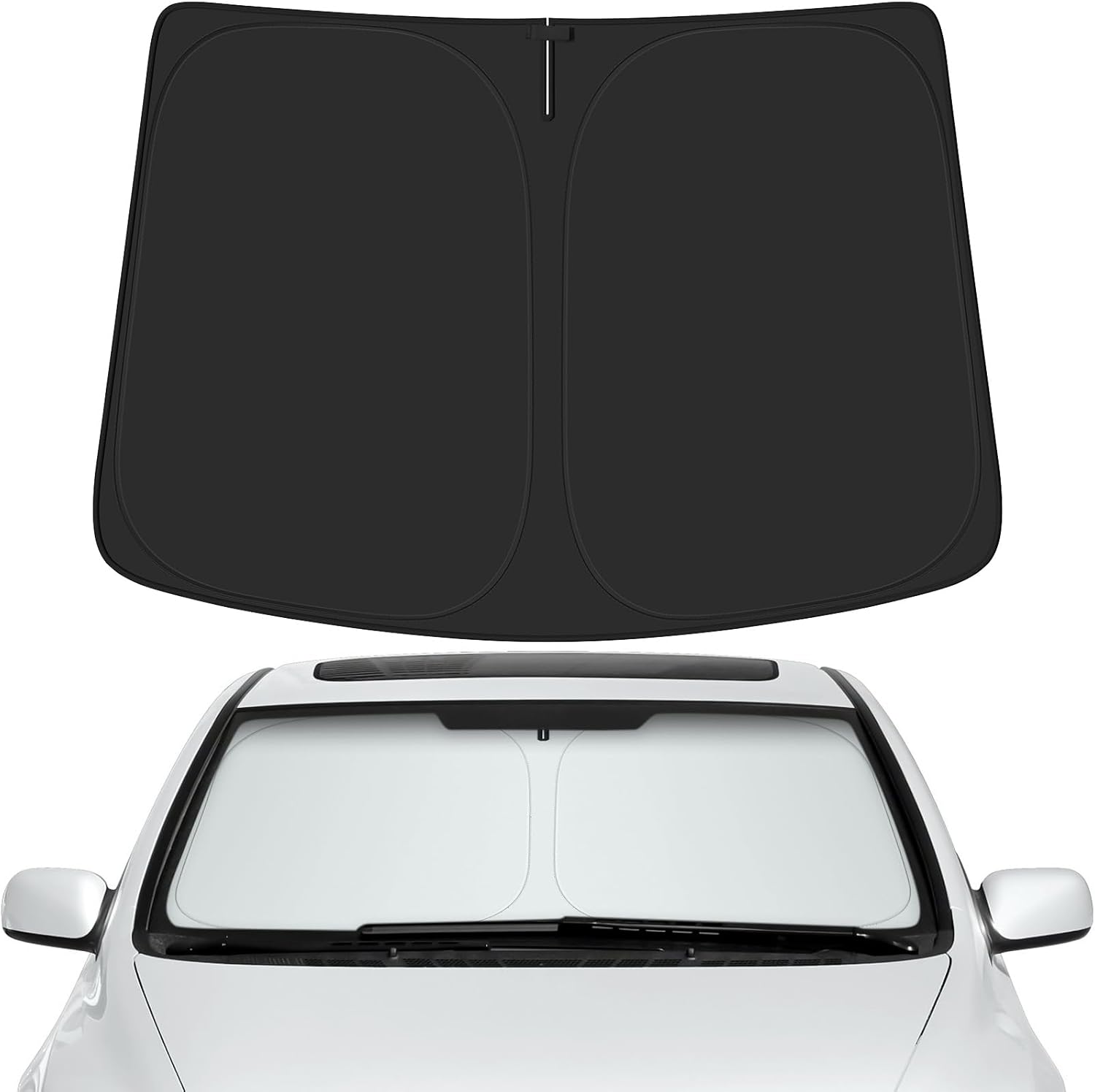 PeakPurit Windshield Sun Shade for Honda 2006-2011 Civic