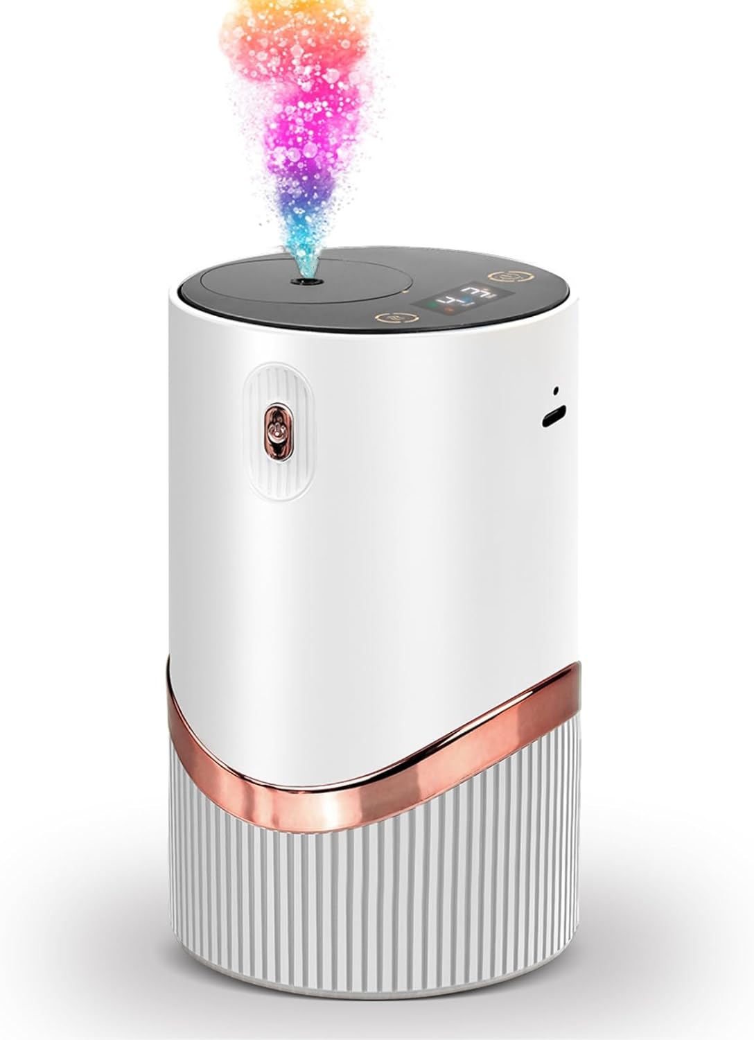Fenpos Waterless Essential Oil Diffuser - Car Aroma Diffuser with Timer and Auto-Off