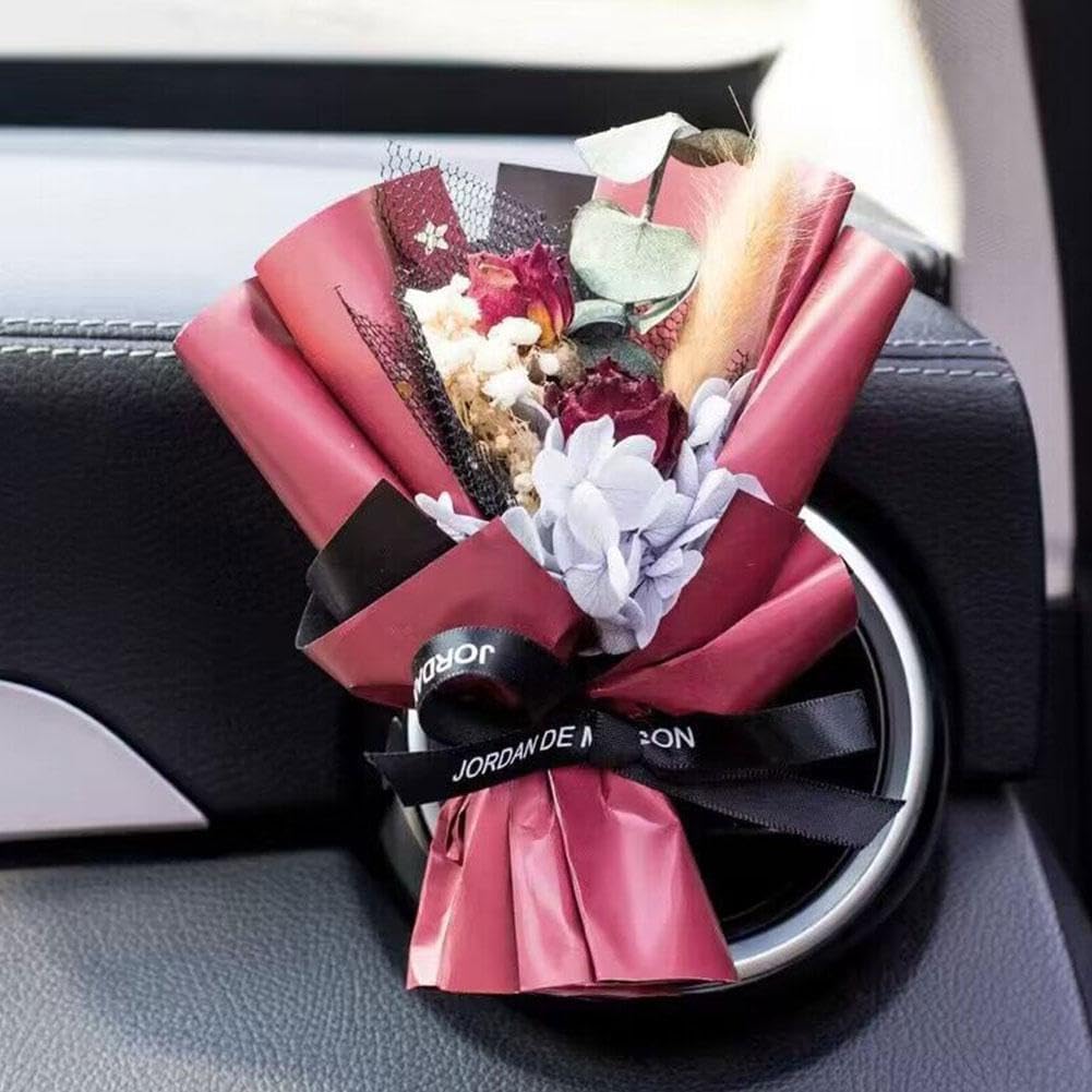Small Bouquet Car Air Freshener Vent Clip Decor