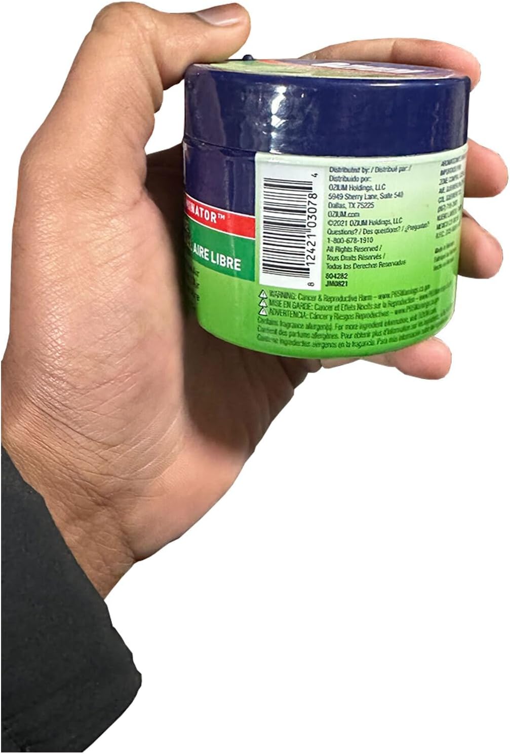 Ozium 45 Oz Odor Eliminating Gel 4 Pack Variety