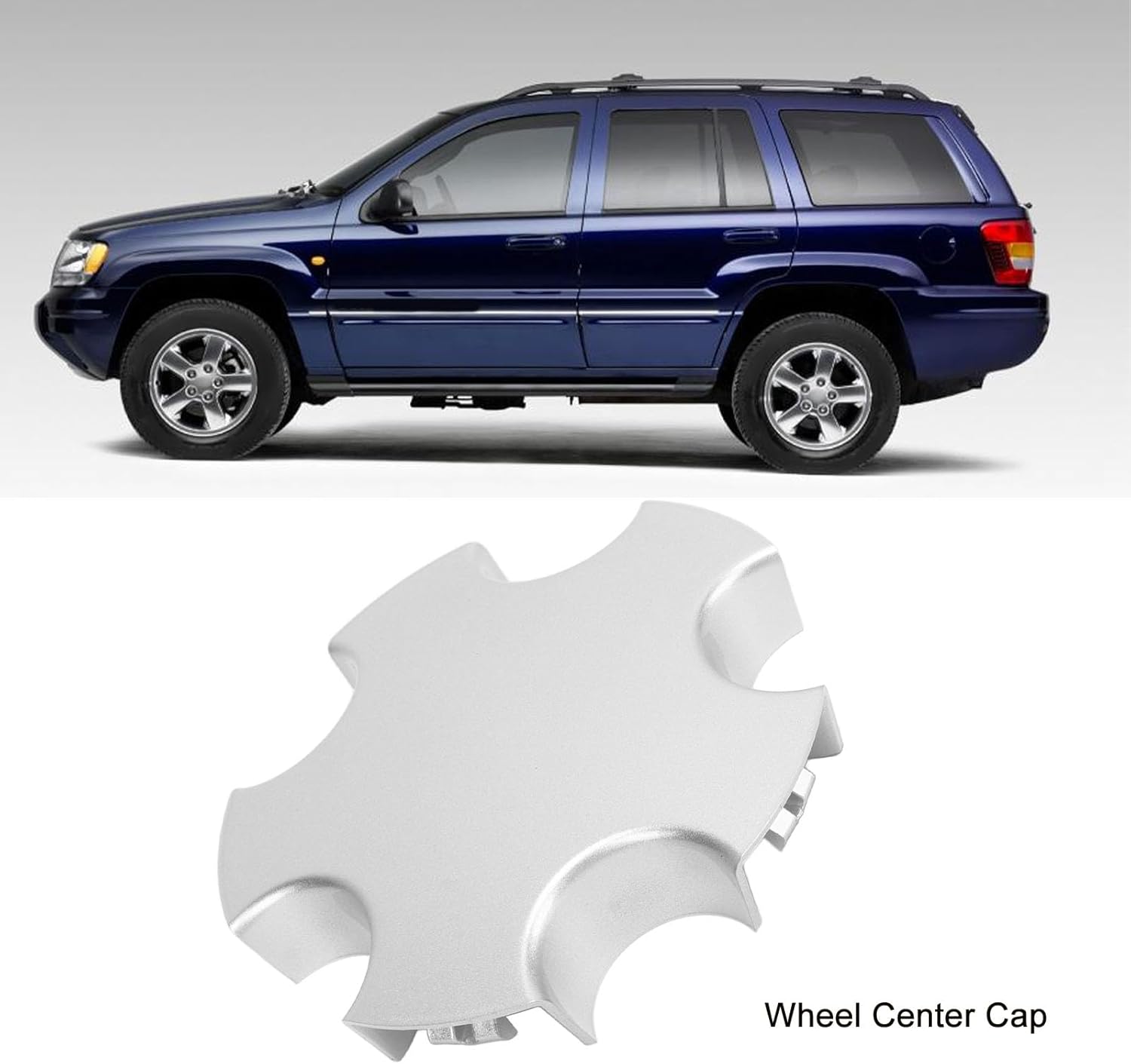 Wheel Center Hub Cap 5FA51PAKAC Replacement for 2001-2004