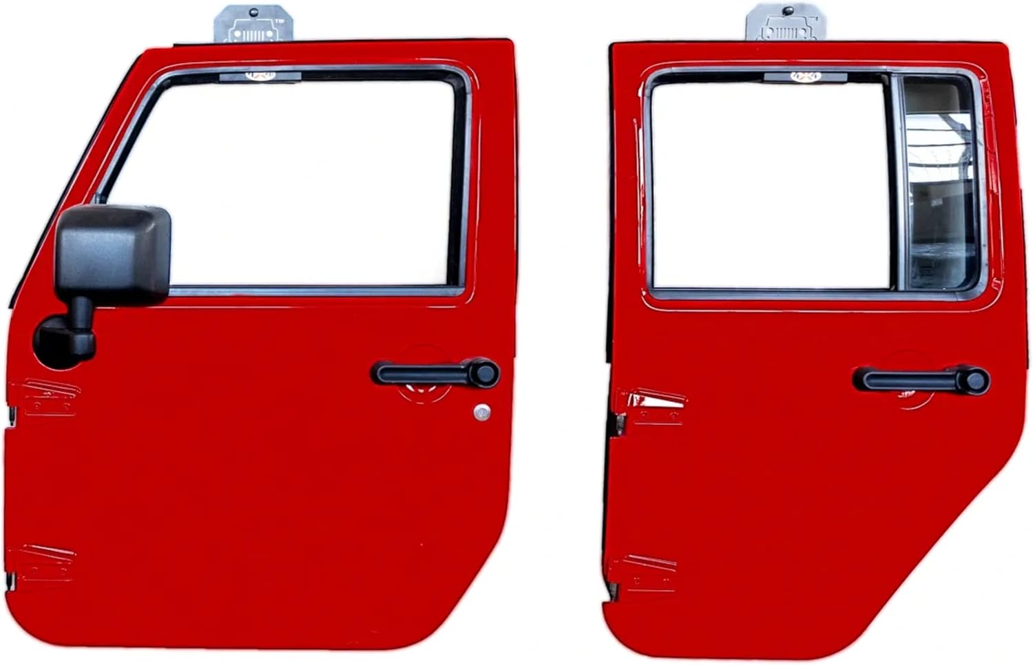 EZ4x4 Garage Door Hangers for Jeep - 4 Pack Heavy Duty