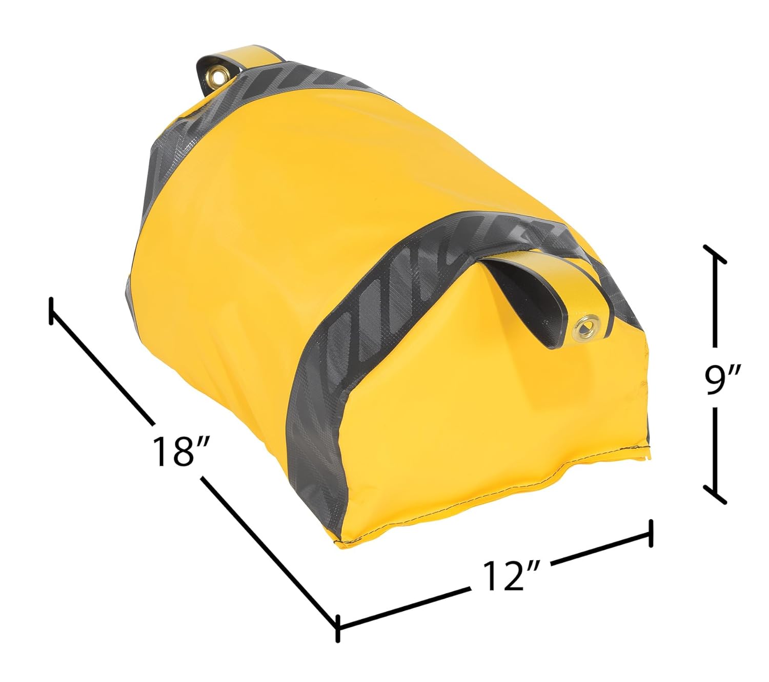 Vestil DRAFT-18-YL Vinyl Dock Seal Draft Blocker 18 In