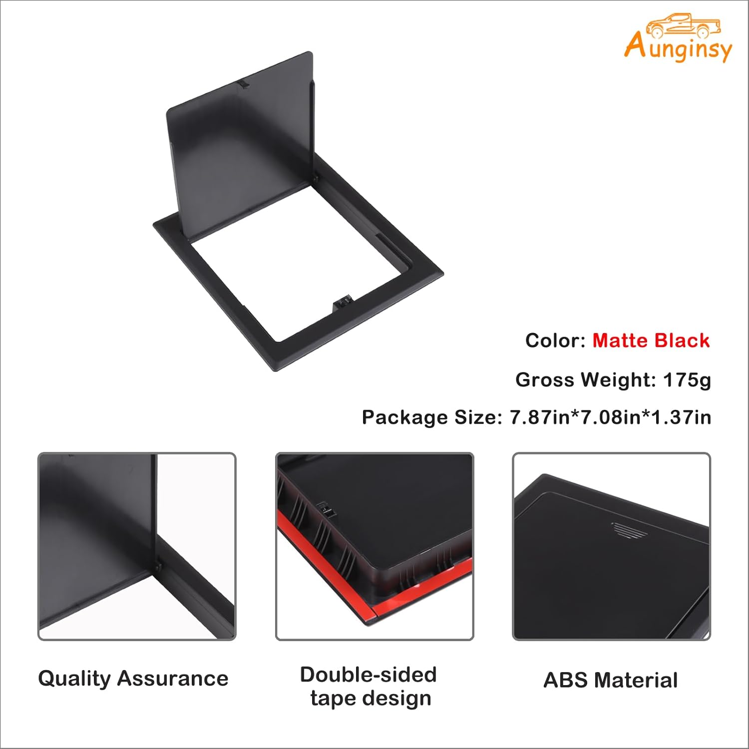 Aunginsy Armrest Storage Box Cover for Toyota Tundra 2022-2025
