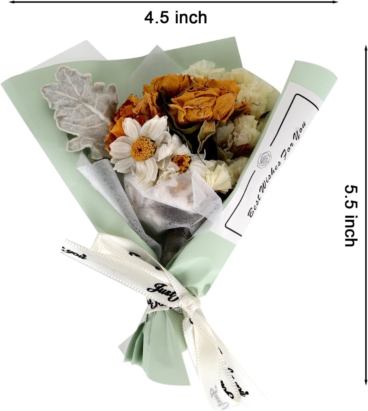 BtlBee Mini Dried Flower Air Freshener Vent Clip Decoration