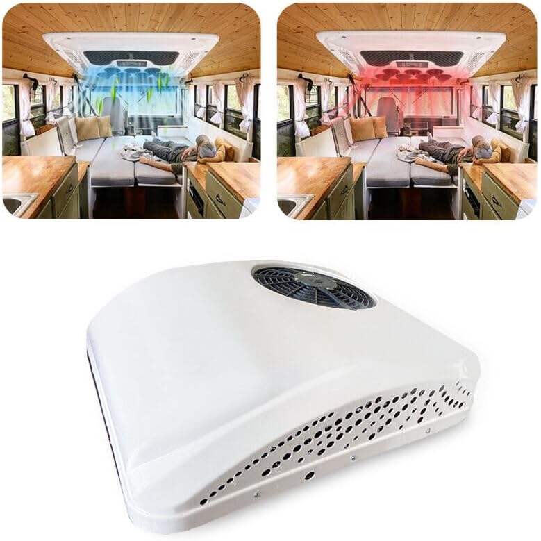 RV Rooftop 12V Air Conditioner with Heating and Cooling