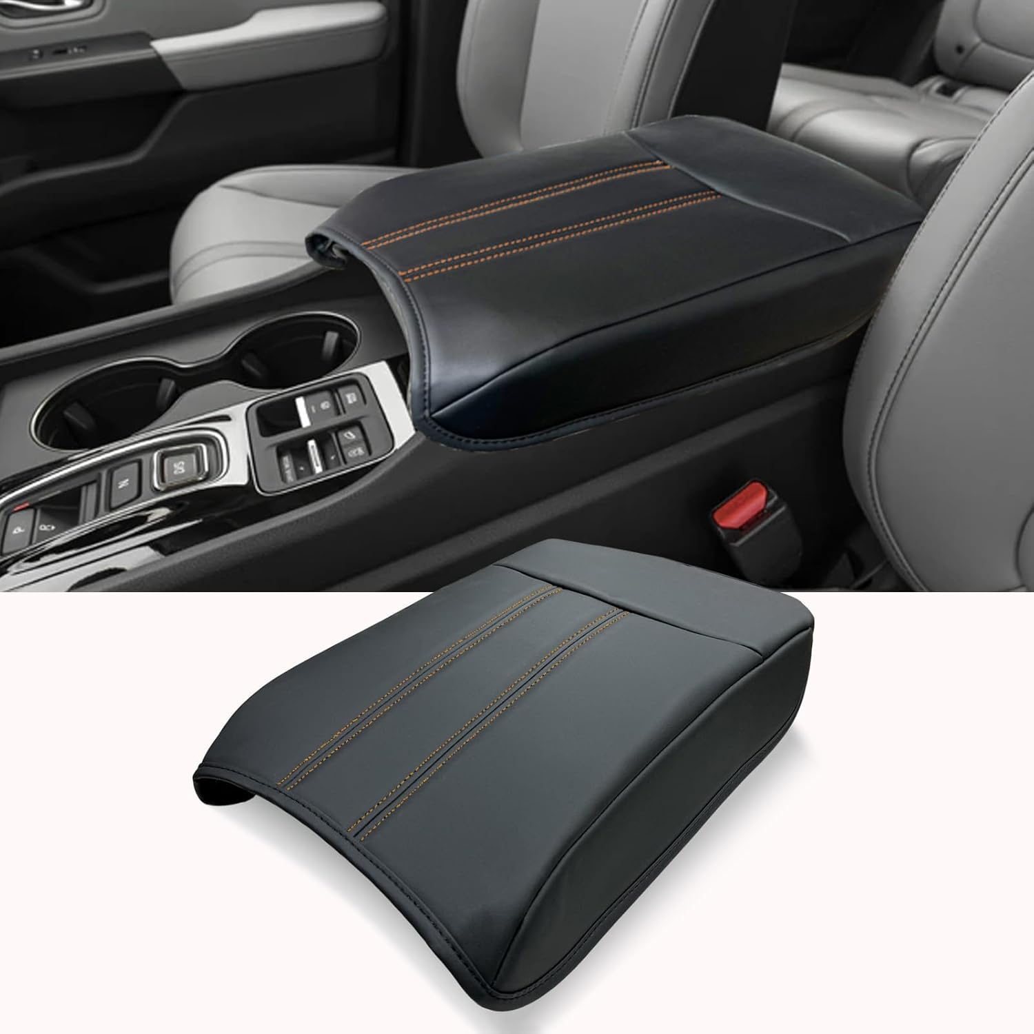 ANMOSVO Center Console Cover for Honda Pilot 2023-2025