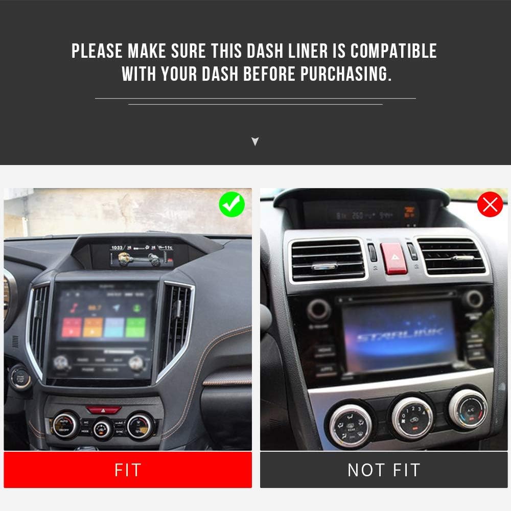 Auovo Dashboard Mat for Subaru Forester 2019-2024