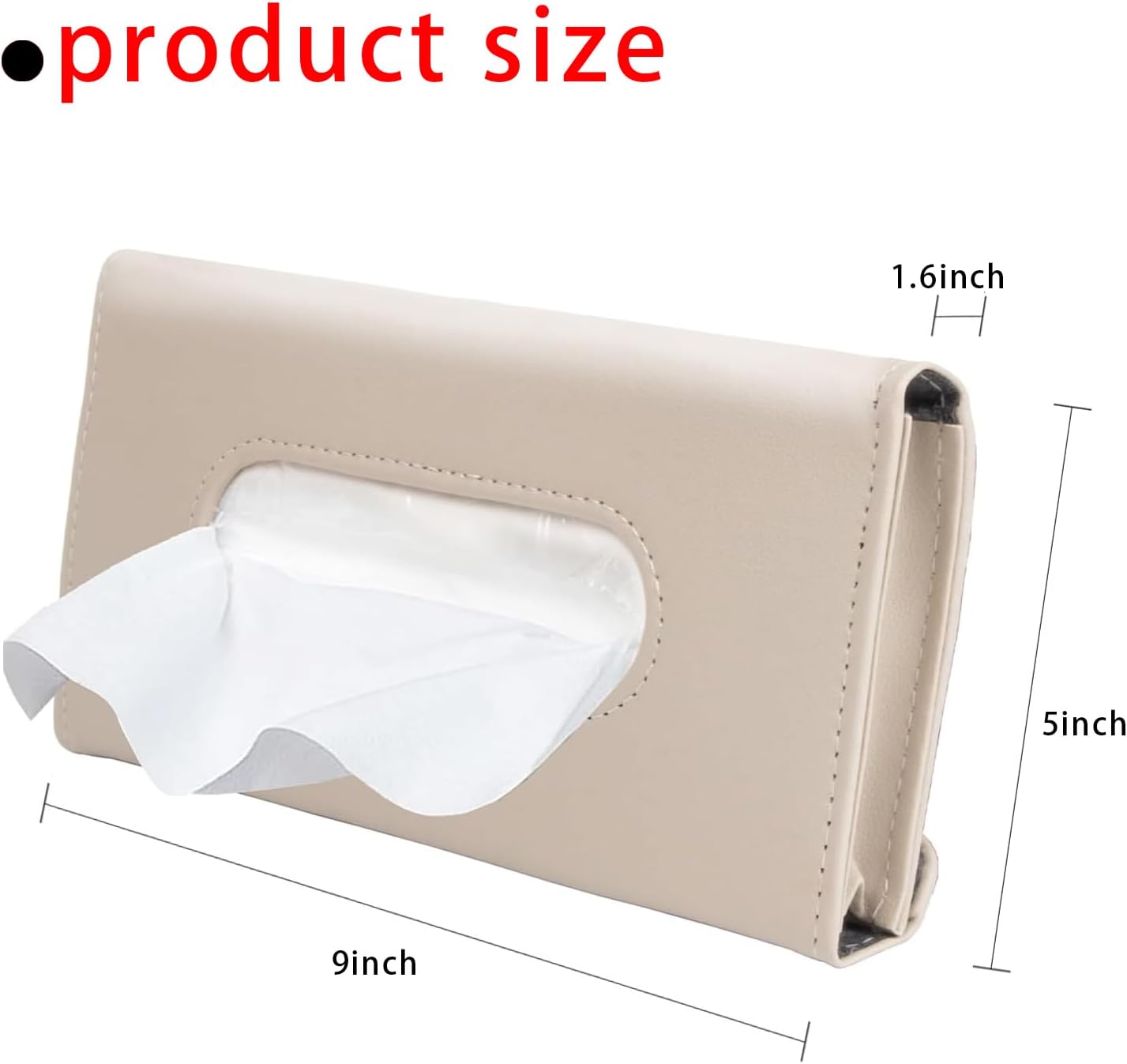 Damwot Car Visor Tissue Holder Organizer