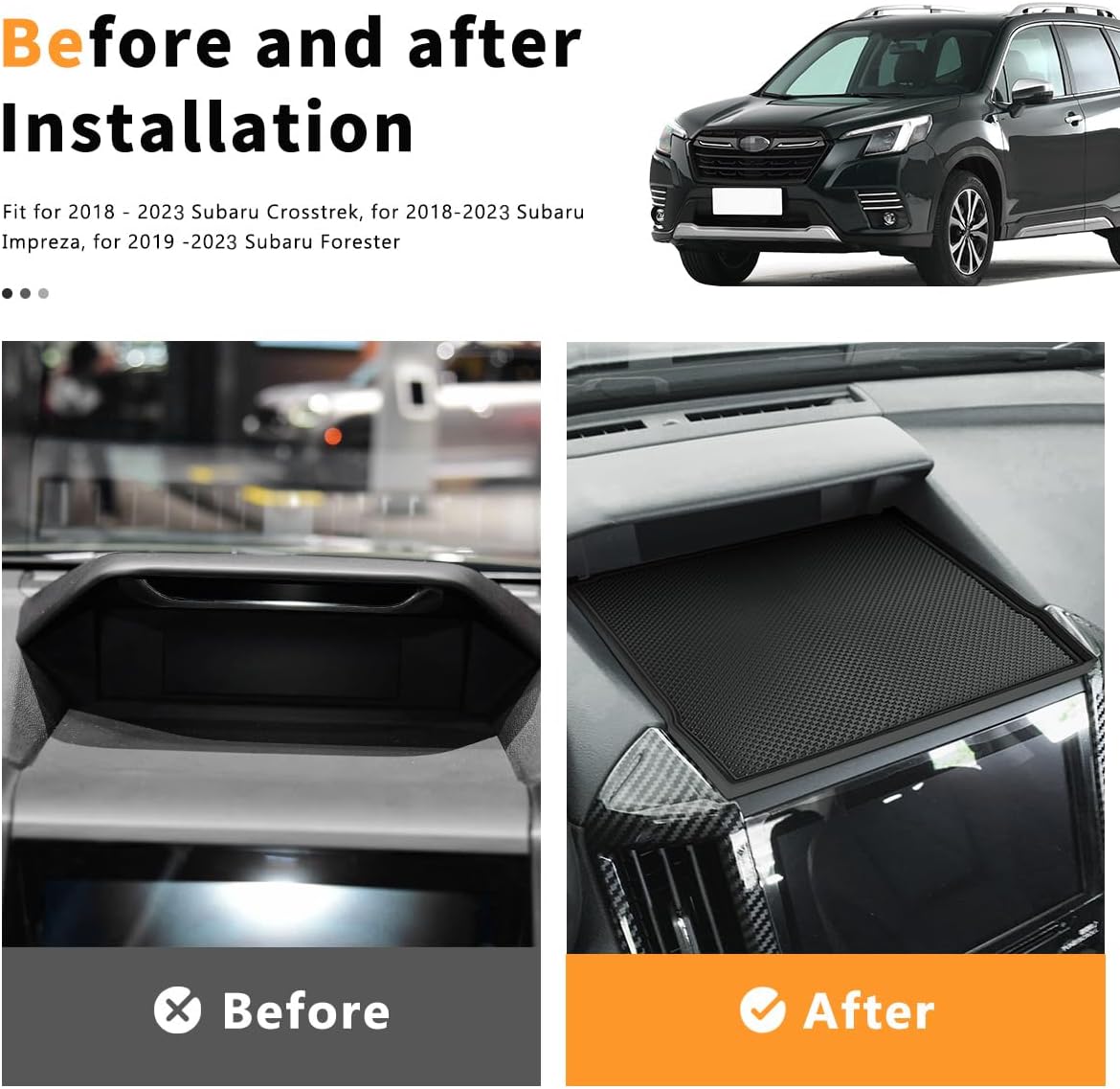 Auovo Dashboard Mat for Subaru Forester 2019-2024