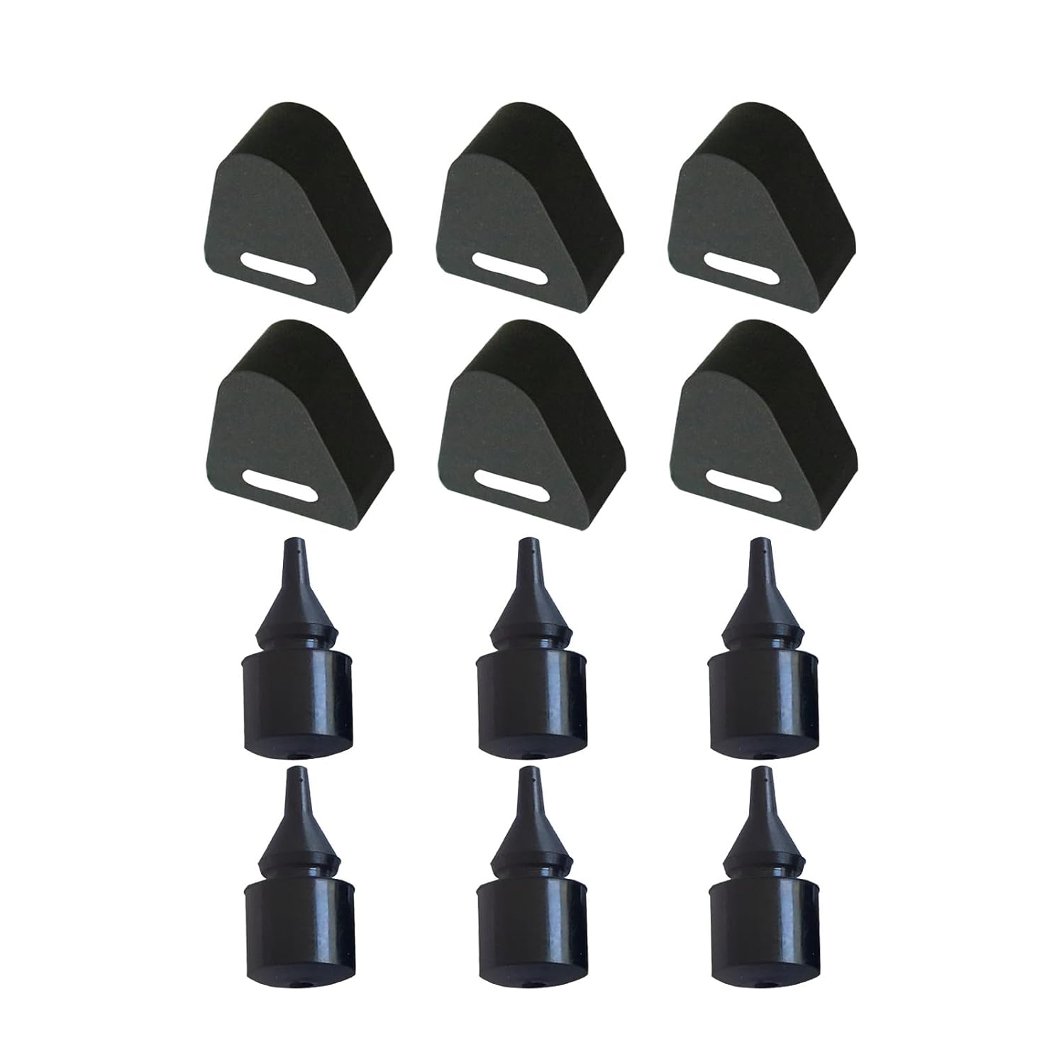 8PCS Fuel Cap Rubber Stop Bumper Stopper for Chevrolet Silverado Sierra GMC