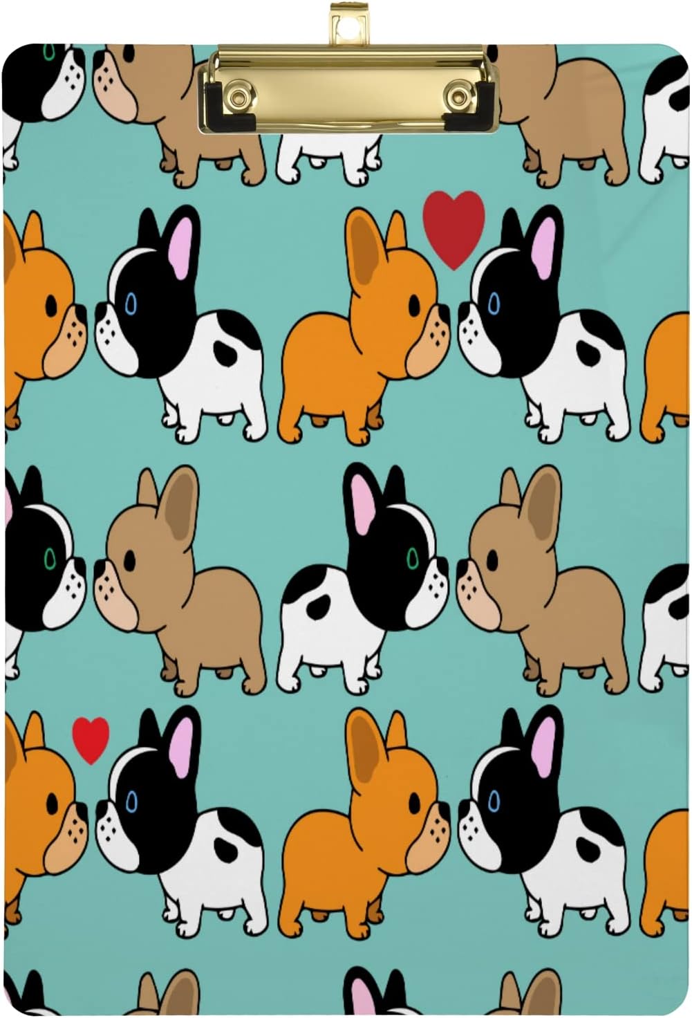 Eionryn Sweet French Bulldog Clipboard Silver