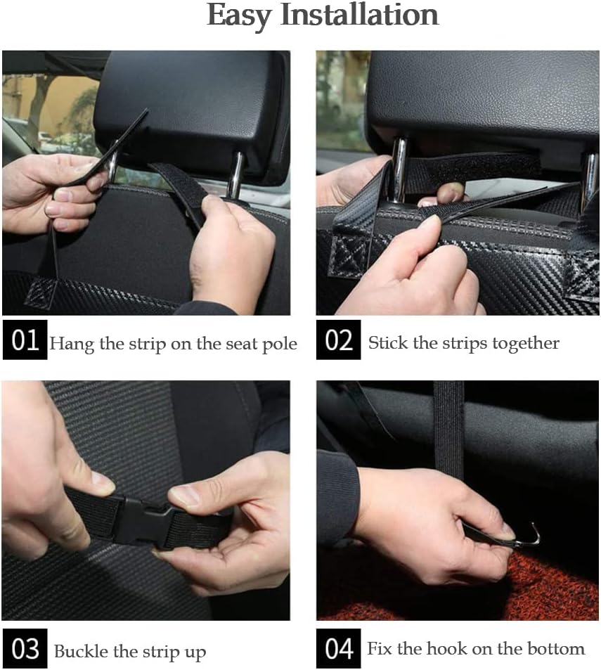 DurasikO Car Backseat Organizer with Foldable Table Tray