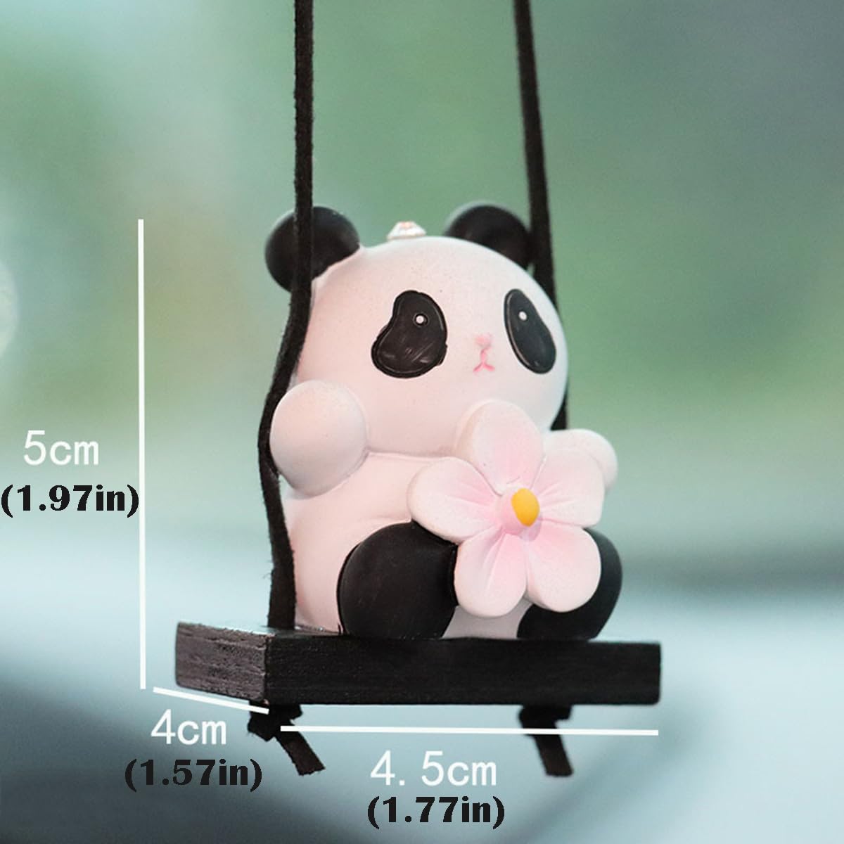 Cute Swinging Cartoon Animal Car Hanging Ornament Panda
