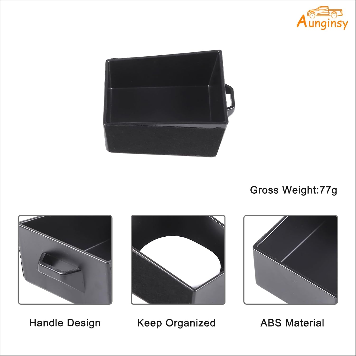 Aunginsy Car Center Console Storage Box for Toyota Tacoma 2016-2023