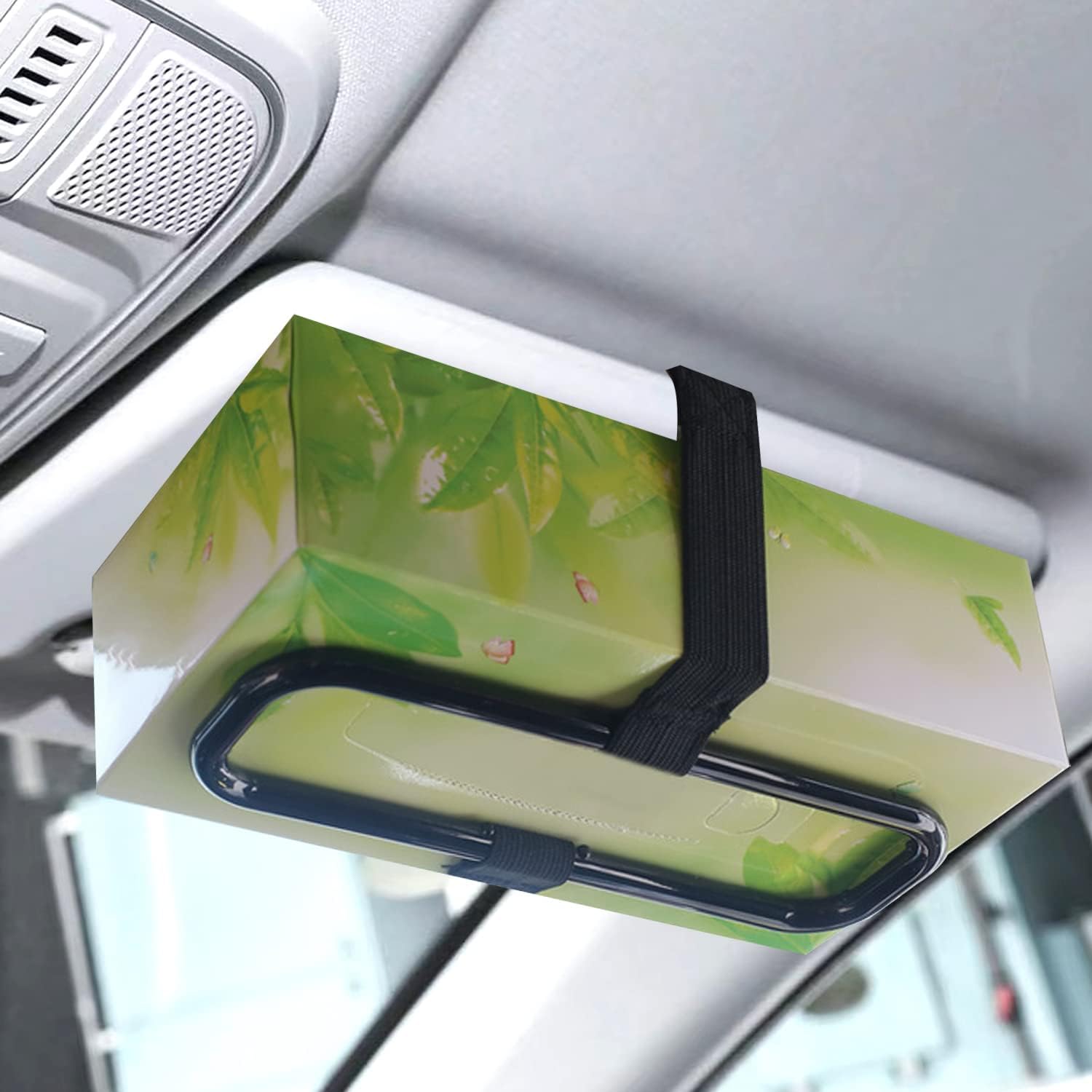 Miytsya Car Sun Visor Tissue Box Holder Organizer