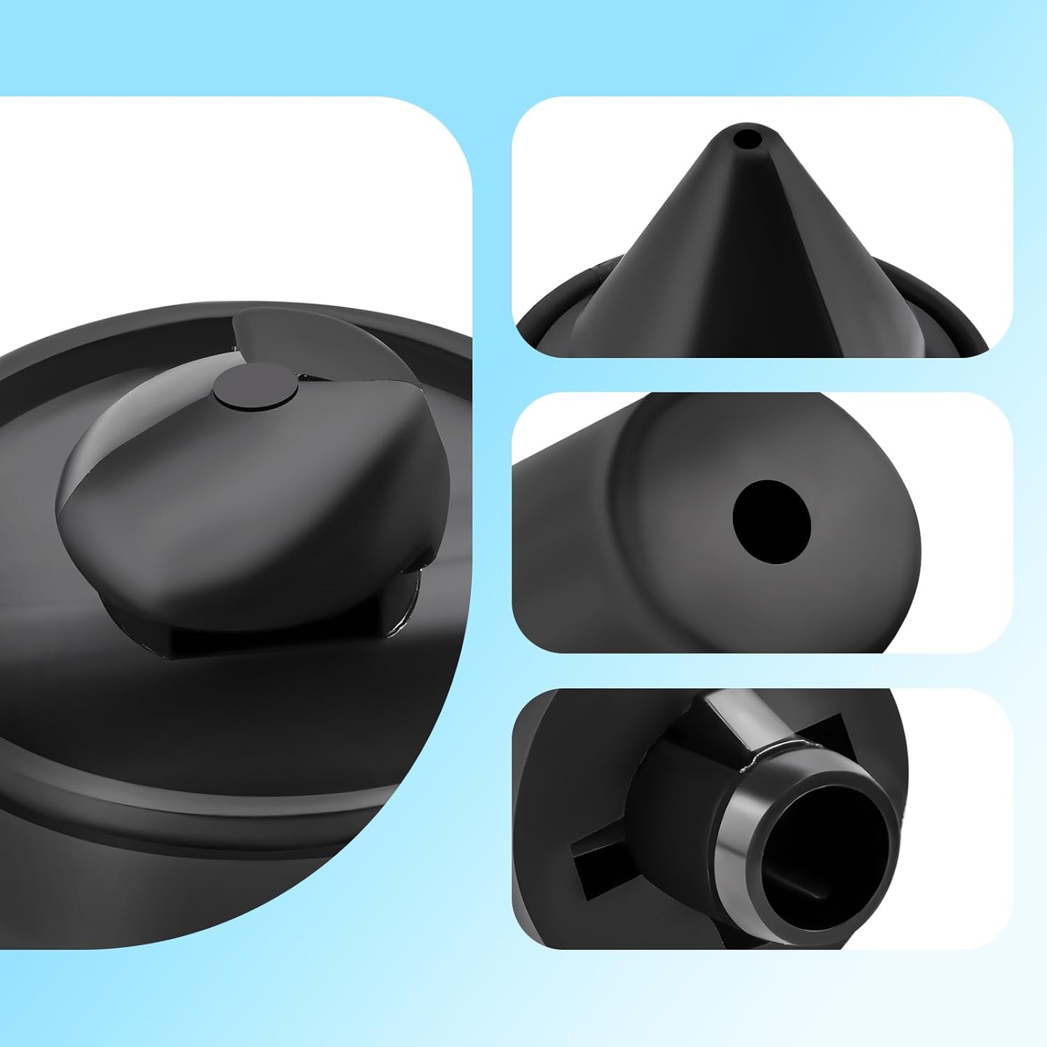 Rear Door Rubber Stop Cushion for Toyota RAV4 2009-2012